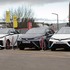 Three Toyota Mirai lined up outside Aberdeen Toyota
