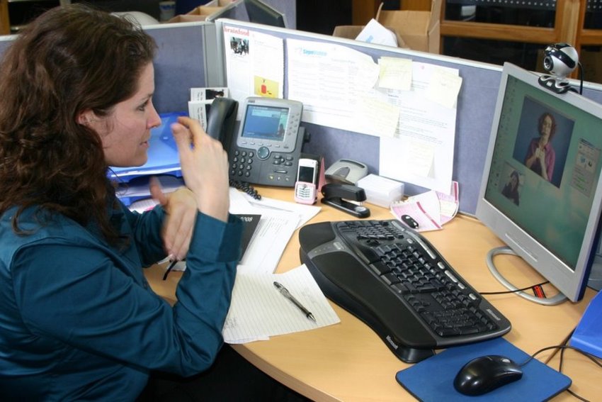 Arnold Clark is now working with SignVideo, a BSL video interpreting service.