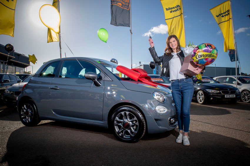 Lynn collected her car at Paisley Fiat.