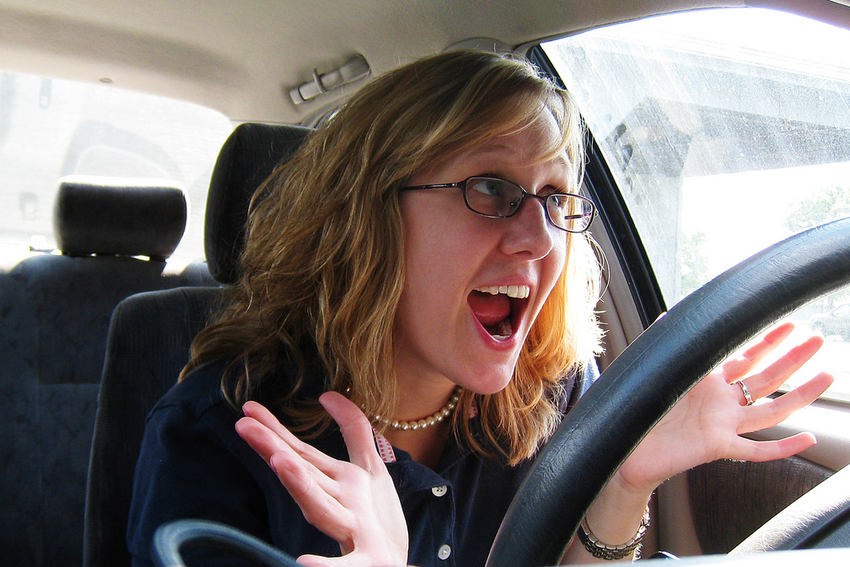 Happy driver! Image by khaybe, CC 2.0 via Flickr