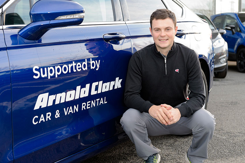 Jack McDonald with his new Ford Mondeo