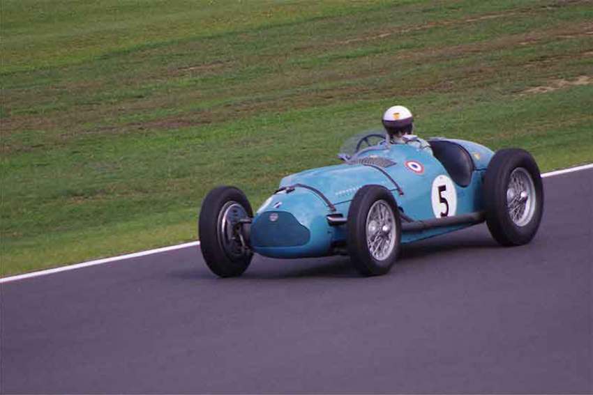 One of the classic racing cars from the 2011 event