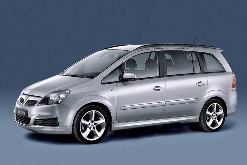 The Vauxhall Zafira B model