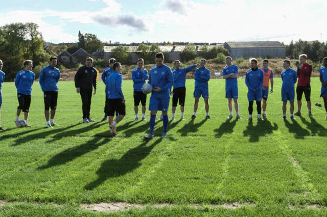 The professionals at SJFC get ready to show us how it's done